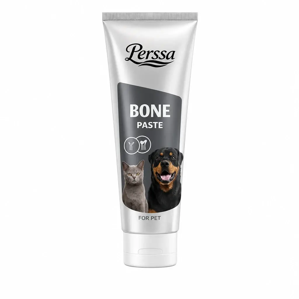 خمیر تقویت استخوان و دندان سگ و گربه پرسا 100 گرم